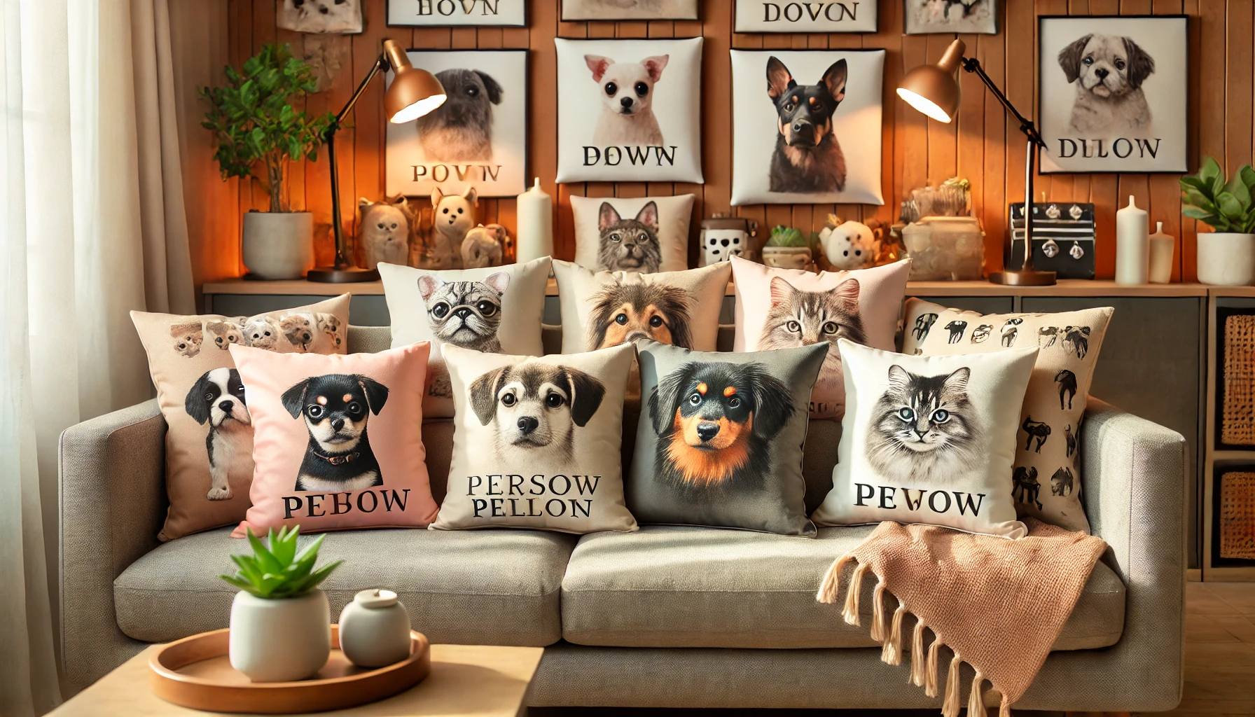 01 - Pet Pillow Design Ideas To Personalize Your Cozy Spaces