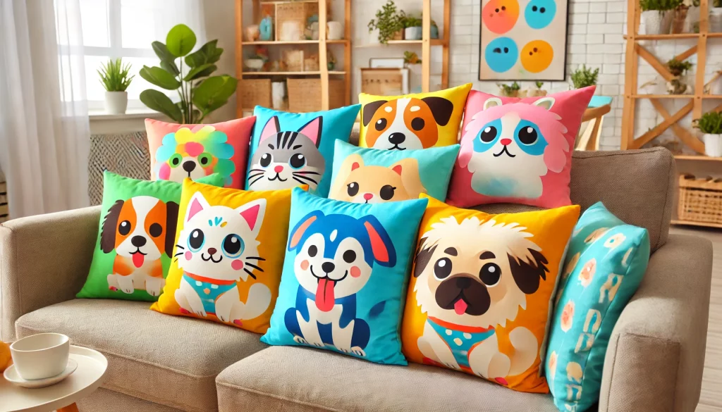 05 - Living Room With Cartoon Characters Ideas Bring Playful Pet