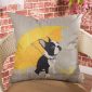 Adorable Dog Lover Throw Pillow for Stylish Living Rooms 4