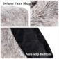 Calming Dog Bed with Cozy Round Design detail