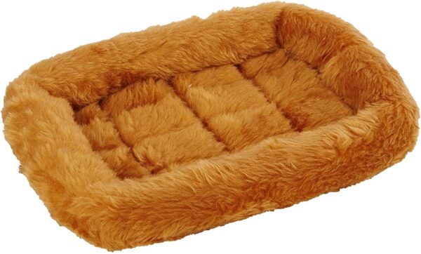 Cinnamon Pet Bed Plush Supportive Design For Pets