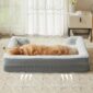 Cozy Orthopedic Dog Bed Egg Crate Foam for Ultimate Comfort 2