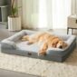 Cozy Orthopedic Dog Bed Egg Crate Foam for Ultimate Comfort 5