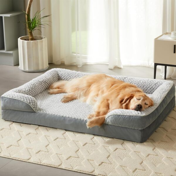 Cozy Orthopedic Dog Bed Egg Crate Foam for Ultimate Comfort