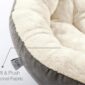 Cozy Pet Cushion Bed Soft Fabric for Ultimate Comfort 2