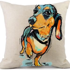 Decorative Pet Pillow Covers for Sofa and Couch Decor 1