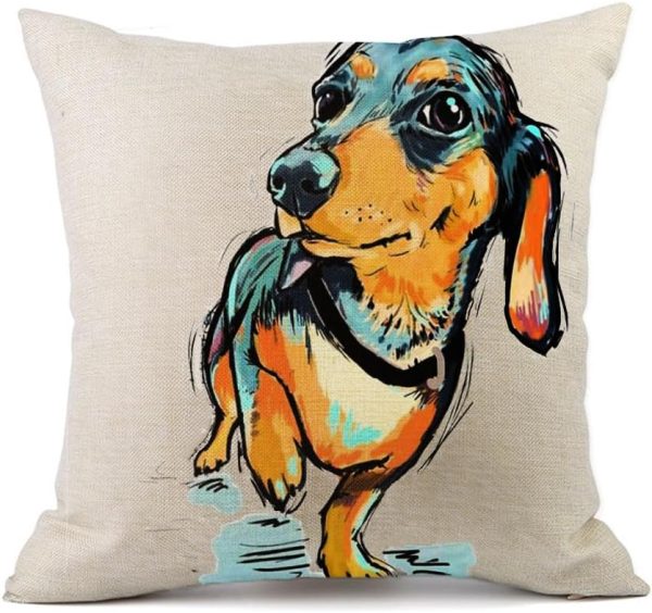 Decorative Pet Pillow Covers for Sofa and Couch Decor 1