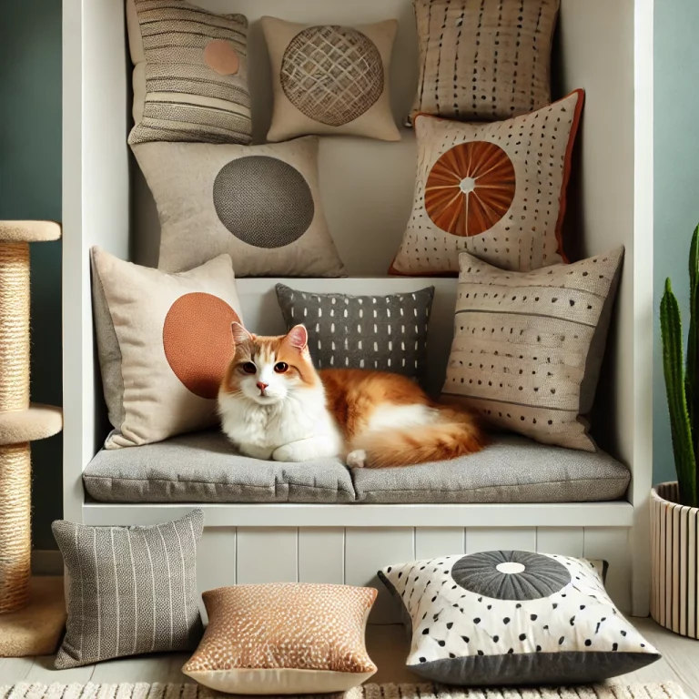 Design a Cozy Haven For Cats With Pet Pillow Ideas - 01