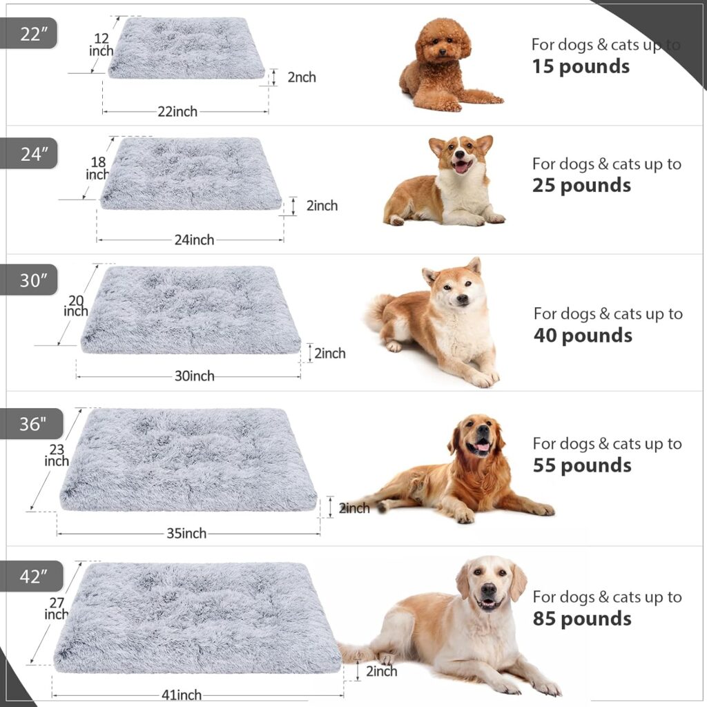 Durable Washable Pet Bed For Cozy Rest compatible dog size