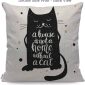 Farmhouse Lettering Pillow Covers for Comfortable Living Decor 2