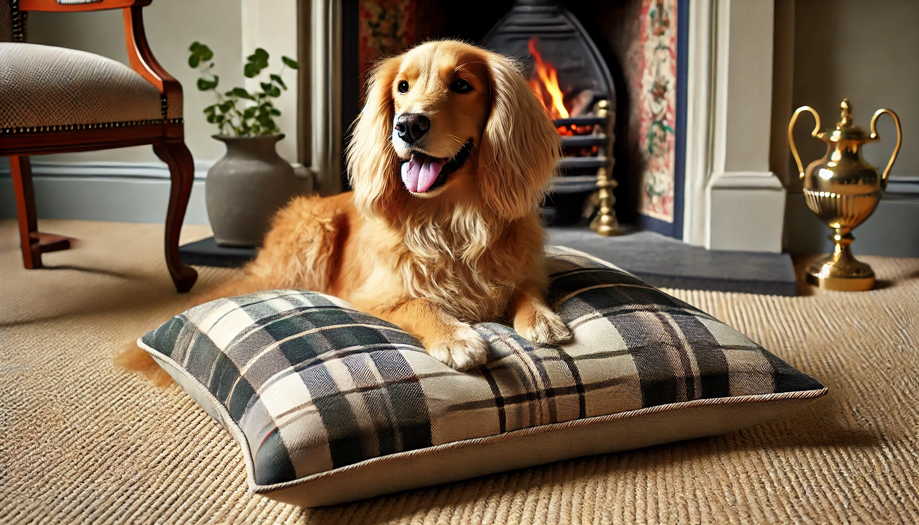 Make Your Dog's Bed Special With Pet Pillow Design Ideas - 01