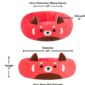Soft Squishmallows Pet Bed Ideal Cozy Retreat dimension