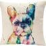 Watercolor Puppy Pillow Cover for Home Decor