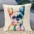 Watercolor Puppy Pillow Cover for Home Decor couch1