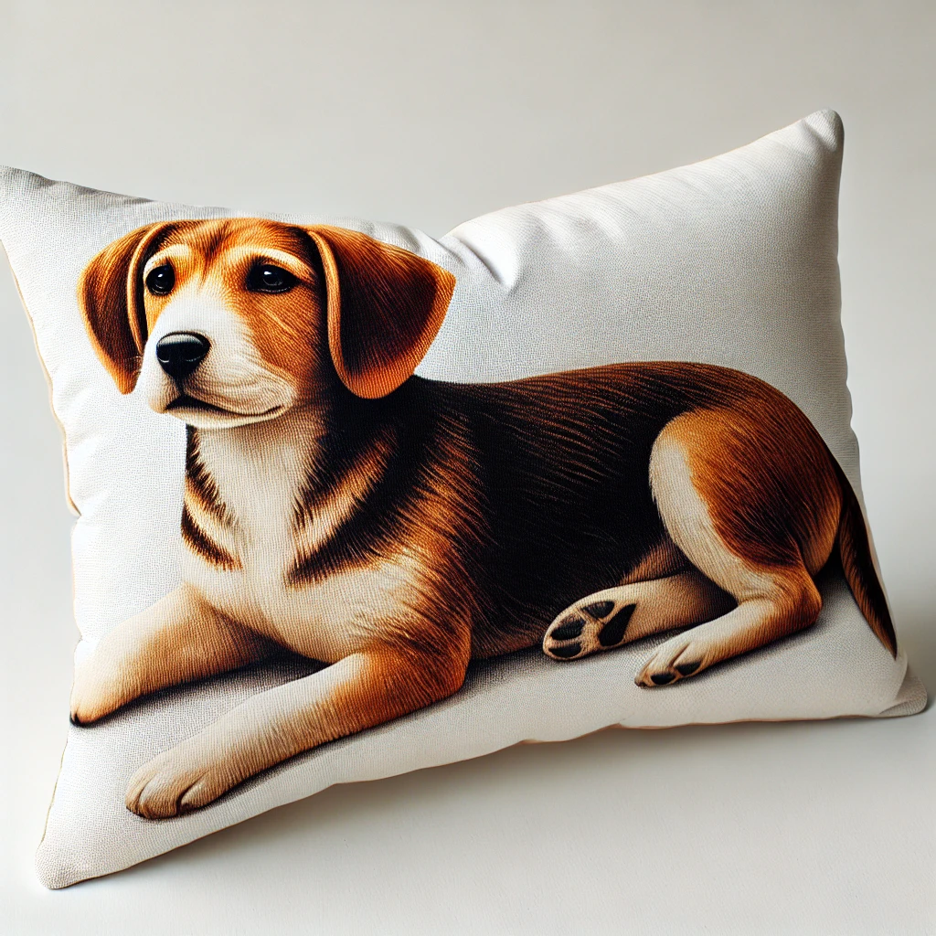 personalized custom pillow dog 02