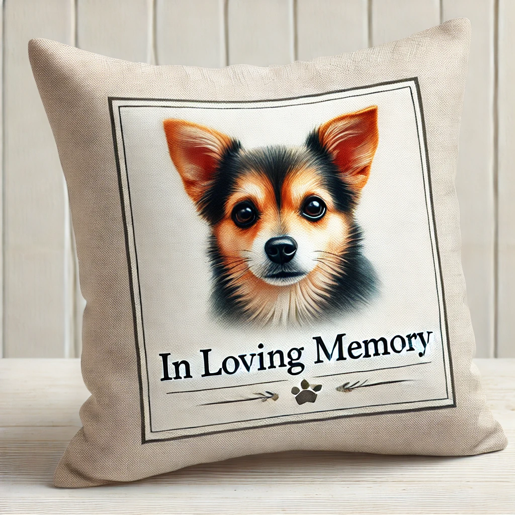 personalized custom pillow dog 03