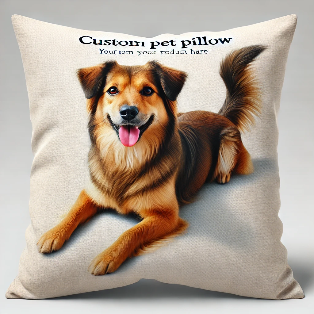 personalized custom pillow dog 05